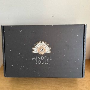 Mindful Souls Self Care Box Crystals Bath Bomb Jewelry Incense Wellness NEW